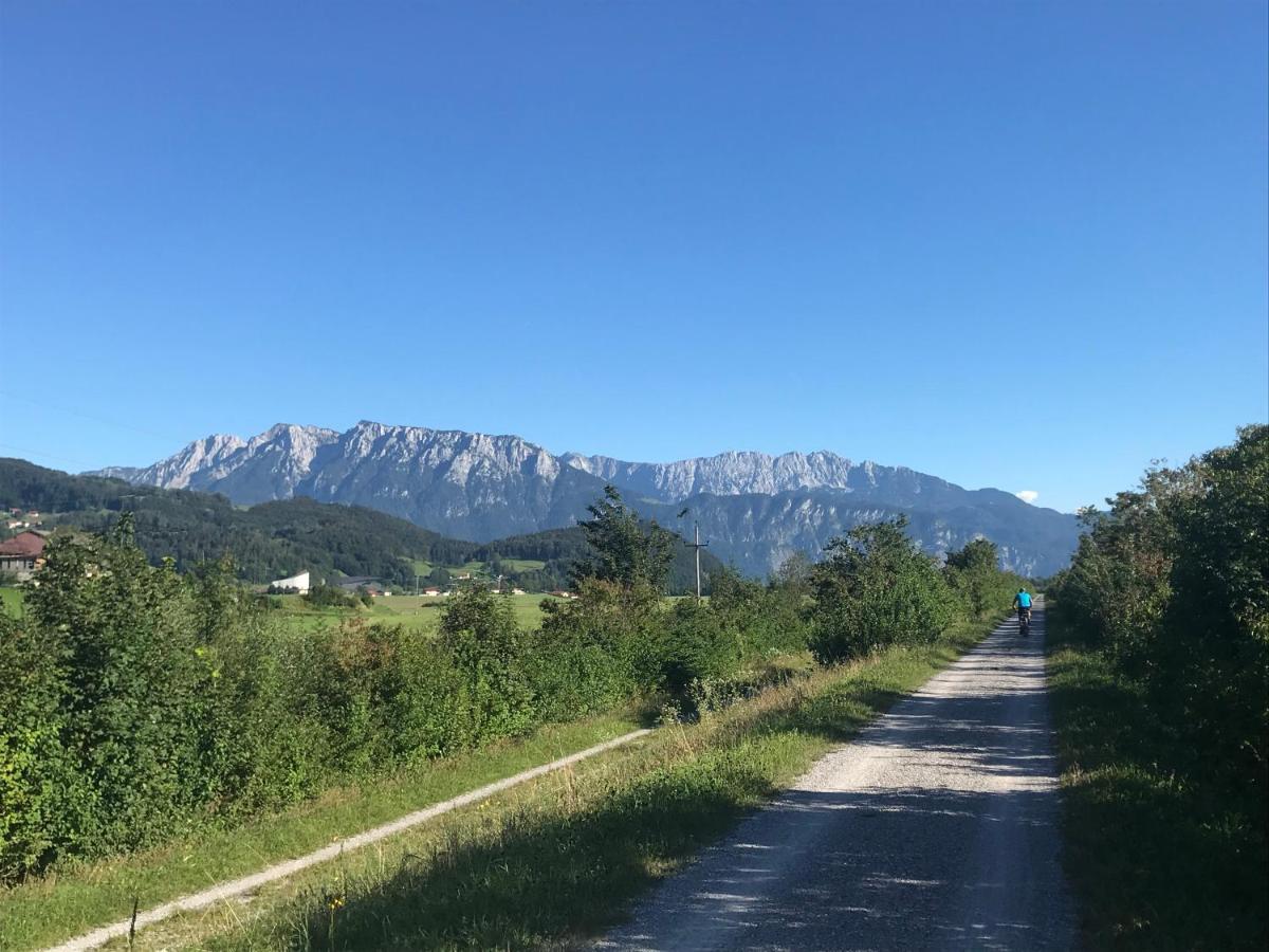 Ferienwohnung Draexl Garten Und Bergblick Nußdorf am Inn Exteriör bild