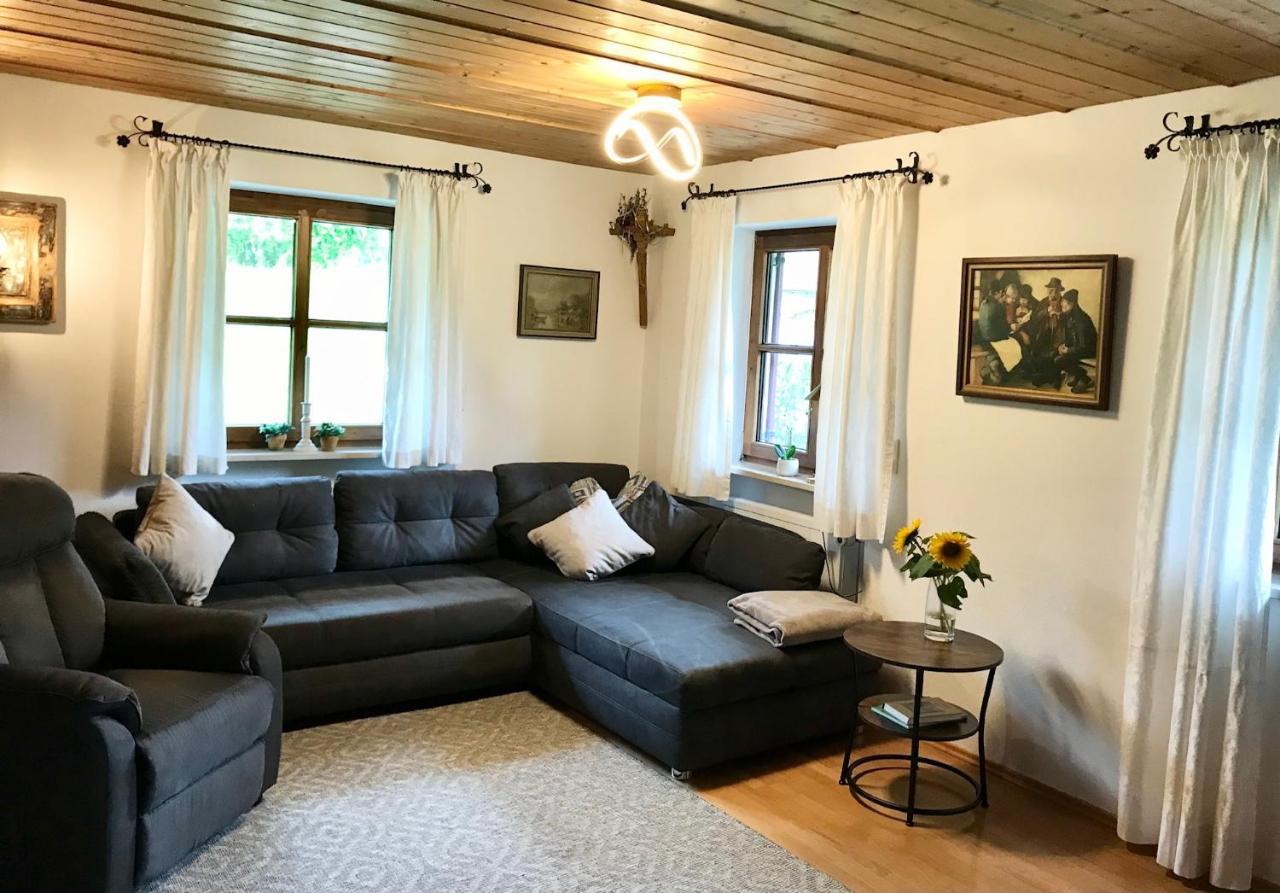 Ferienwohnung Draexl Garten Und Bergblick Nußdorf am Inn Exteriör bild