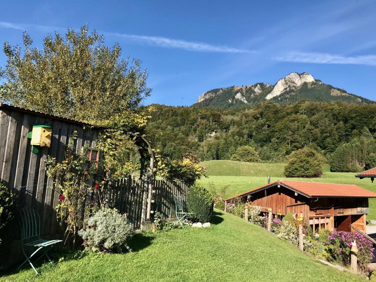 Ferienwohnung Draexl Garten Und Bergblick Nußdorf am Inn Exteriör bild