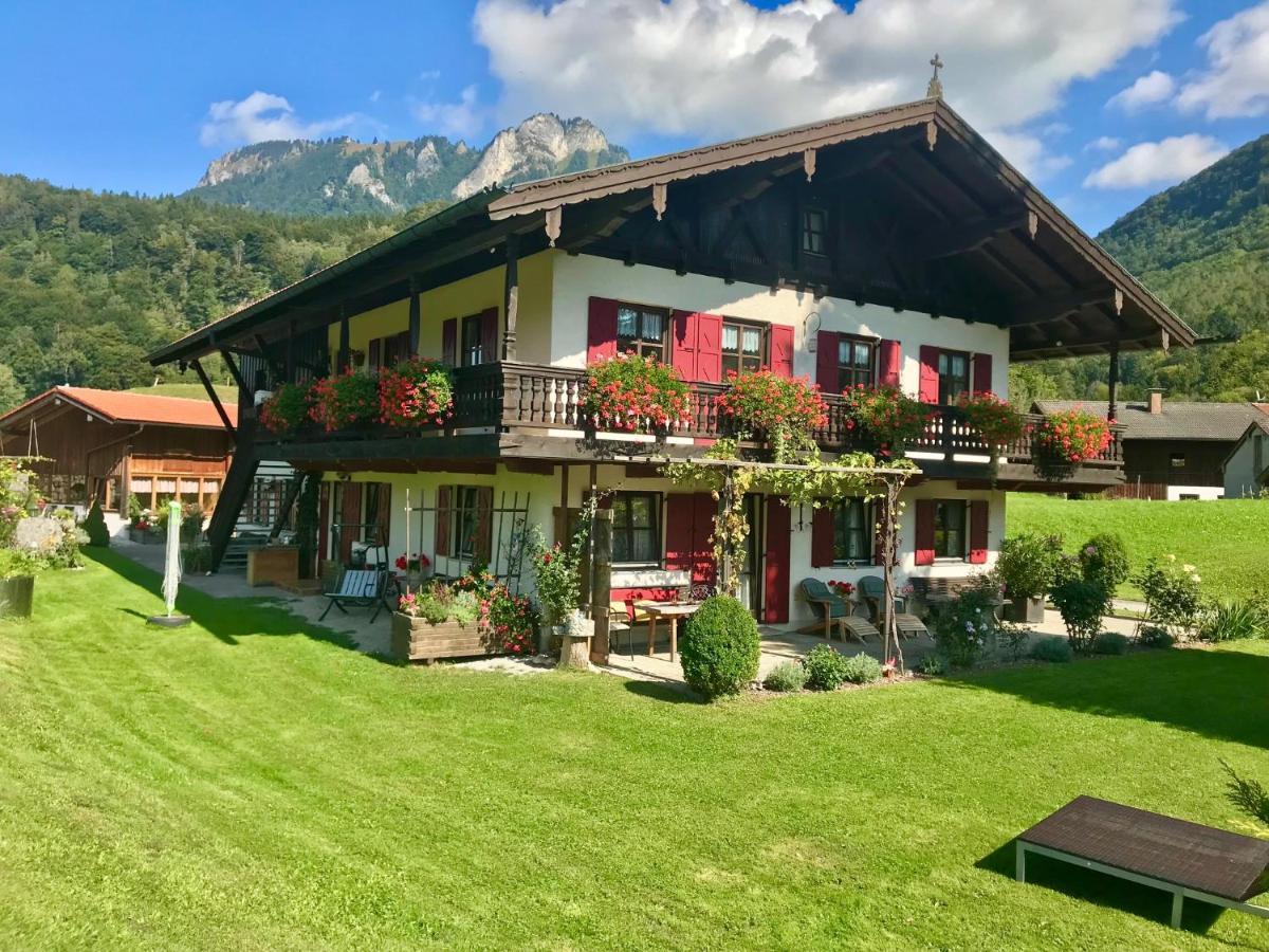 Ferienwohnung Draexl Garten Und Bergblick Nußdorf am Inn Exteriör bild